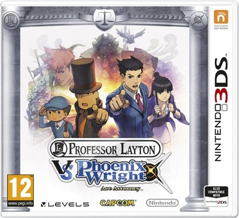 Professor Layton vs Phoenix Wright Ace Attorney - 3DS