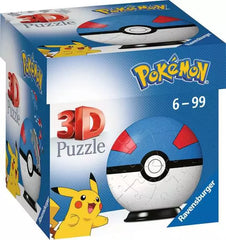 Pokemon Great Pokeball 3D Jigsaw Puzzle - New | Yard's Games Ltd