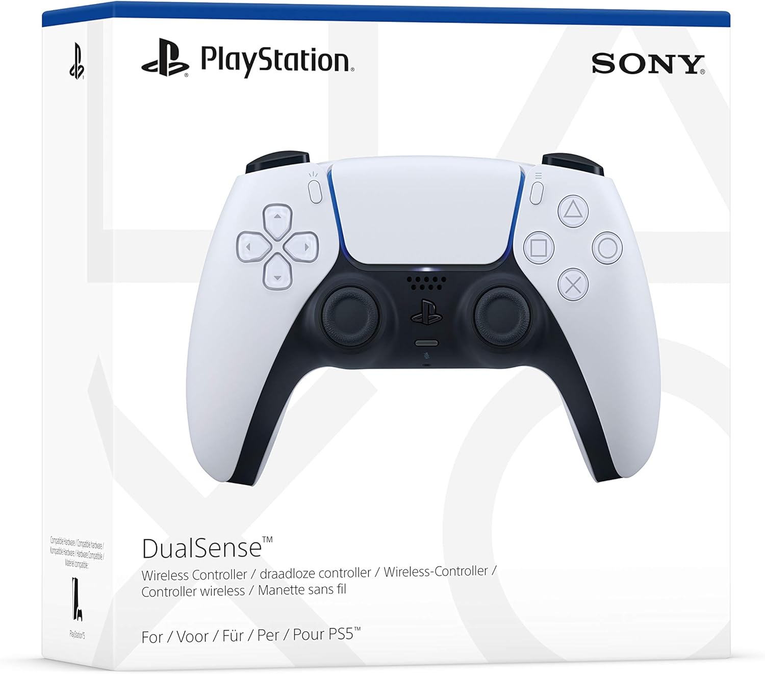 Sony PlayStation 5 DualSense Controller - White [New] | Yard's Games Ltd