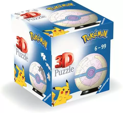 Pokemon Heal Pokeball 3D Jigsaw Puzzle - New | Yard's Games Ltd