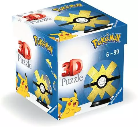 Pokemon Quick Pokeball 3D Jigsaw Puzzle - New | Yard's Games Ltd