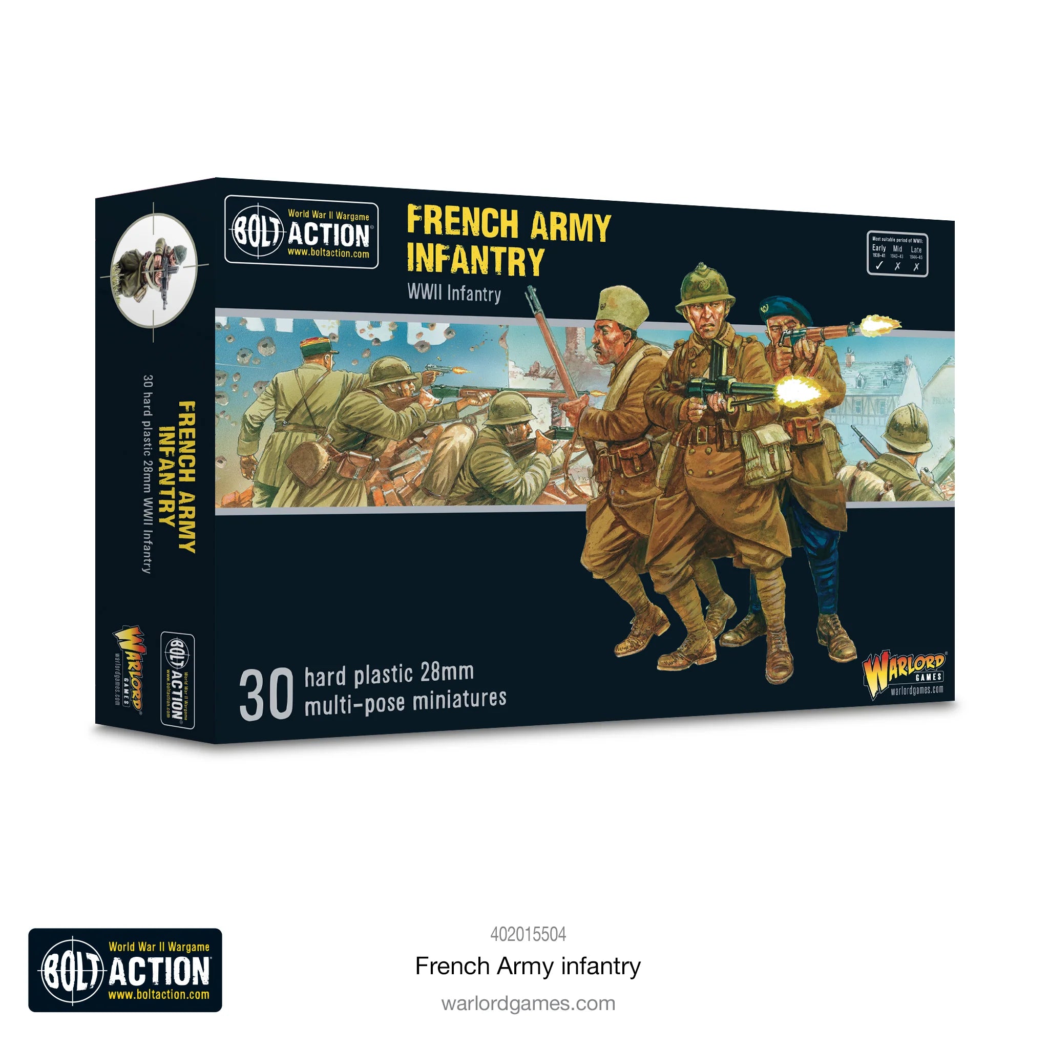 Bolt Action: French Army Infantry [New] | Yard's Games Ltd