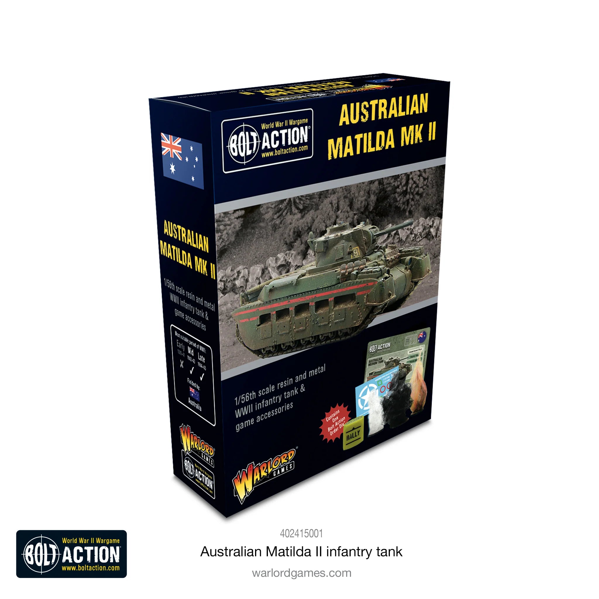 Bolt Action: Australian Matilida MK II [New] | Yard's Games Ltd