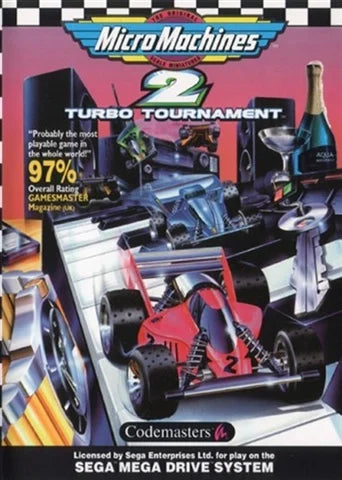 Micro Machines 2 Turbo Tournament Boxed - Mega Drive