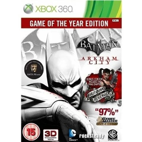 Batman Arkham City Game of the Year - Xbox 360