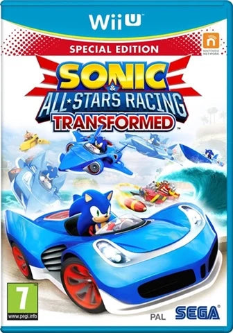 Sonic All Stars Racing Transformed - Wii U