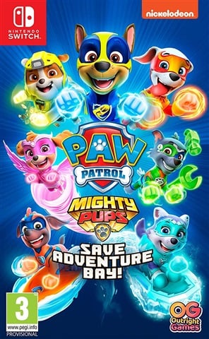 Paw Patrol Mighty Pups Save Adventure Bay - Switch