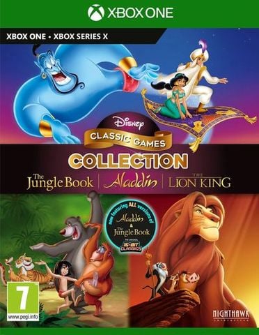Jungle Book Aladdin The Lion King Disney Classic Games Collection - Xbox One
