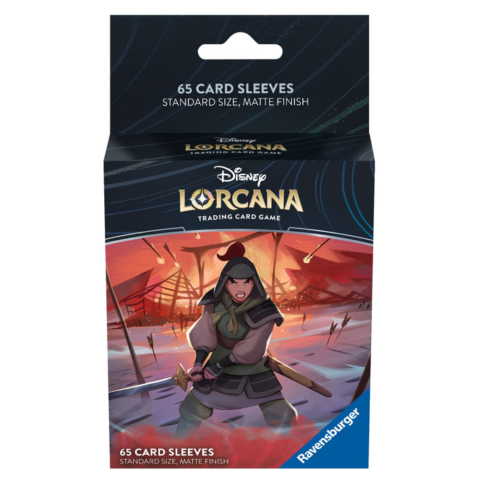 Lorcana Card Sleeves (Mulan / 65-Pack) - ONE PER CUSTOMER