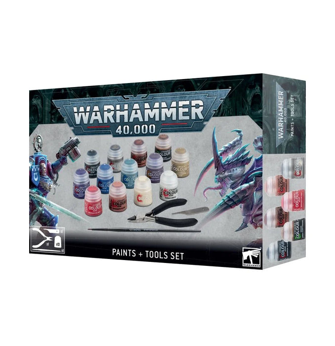 Warhammer 40000 - Paints and Tools Set