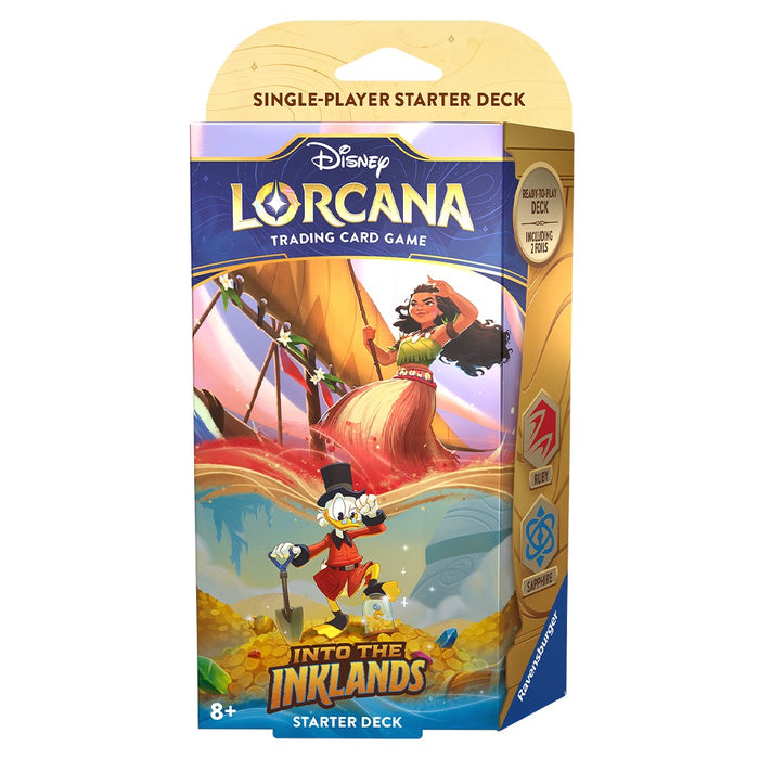 Into the Inklands - Starter Deck (Ruby & Sapphire) Click and Collect Only