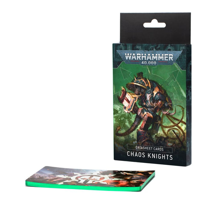 Warhammer: 40k - Chaos Knights Datasheet Cards