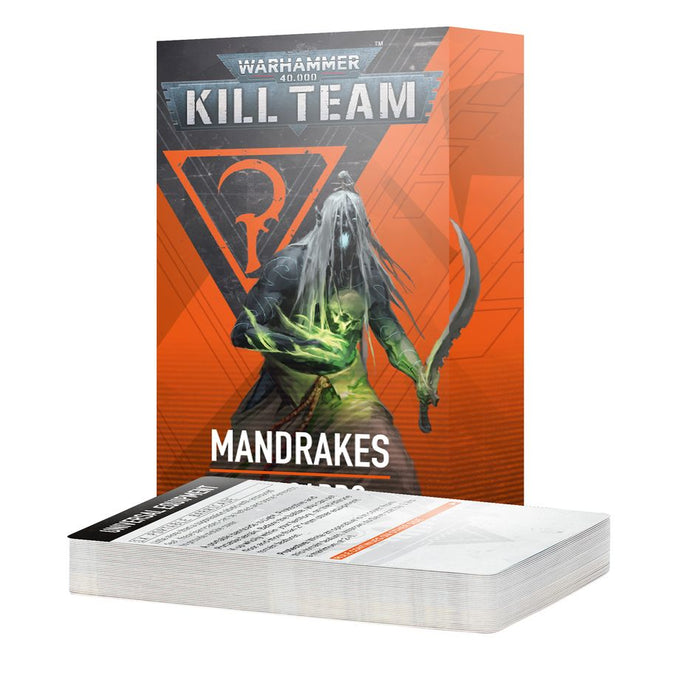 Warhammer: Kill Team Mandrakes Data Cards
