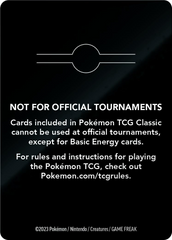 Pokémon TCG: Pokémon Trading Card Game Classic | Yard's Games Ltd