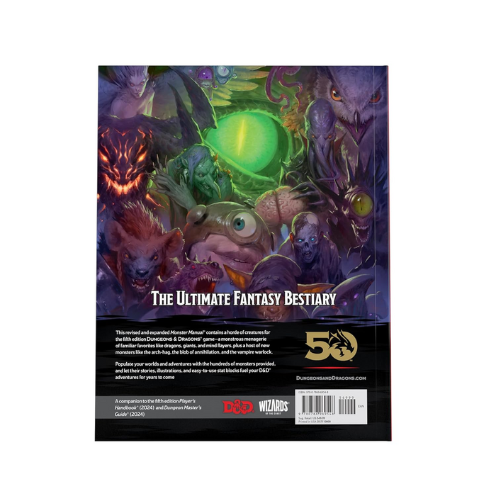 Dungeons & Dragons 2024 Monster Manual