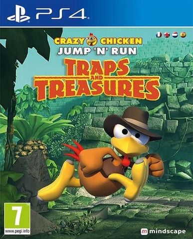 Crazy Chicken Traps and Treasures - PS4