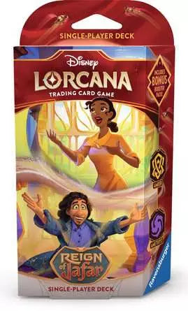 Disney Lorcana: Reign of Jafar - Starter Deck Amber/Amethyst - Click and Collect Only