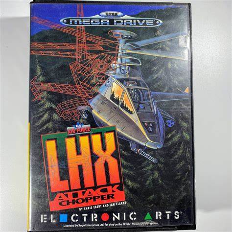 LHX Attack Chopper Boxed - Mega Drive