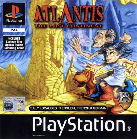 Atlantis The Lost Continent - PS1