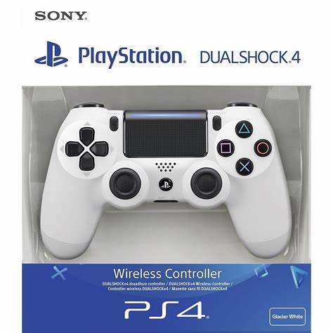 Sony PlayStation DualShock 4 Controller - Glacier White [New] | Yard's Games Ltd