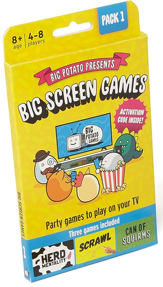 Big Potato: Big Screen Games Pack 1 [New] | Yard's Games Ltd
