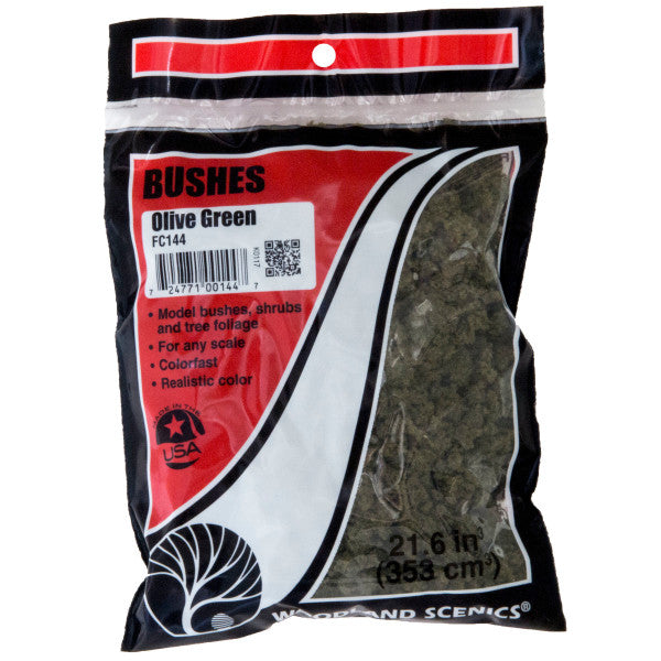 Olive Green Bushes (Bag)