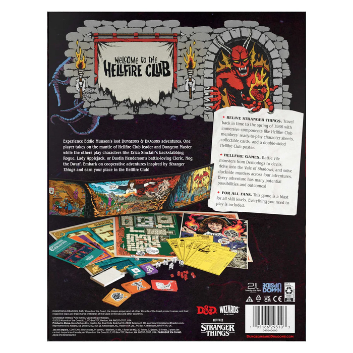 Dungeons & Dragons x Stranger Things: Welcome to the Hellfire Club