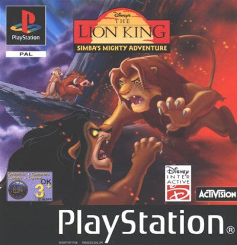 The Lion King: Simba's Mighty Adventure - PS1