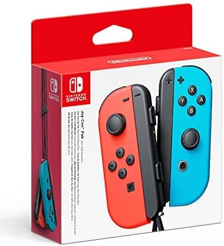 Nintendo Switch Joy-Cons - Neon Red/Neon Blue [New] | Yard's Games Ltd