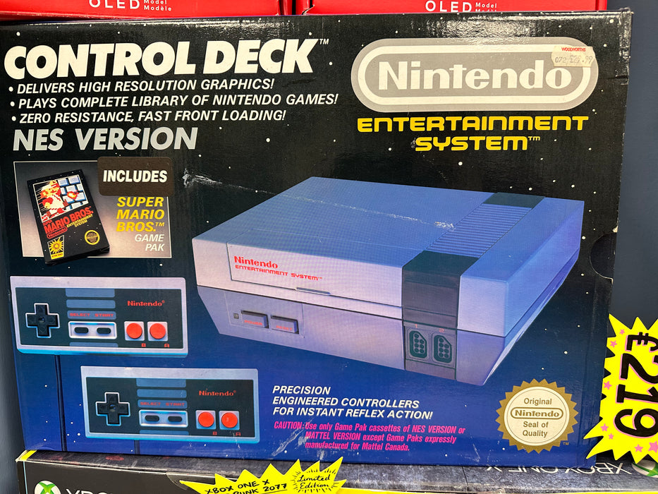 NES with Super Mario Bros Boxed - Preowned
