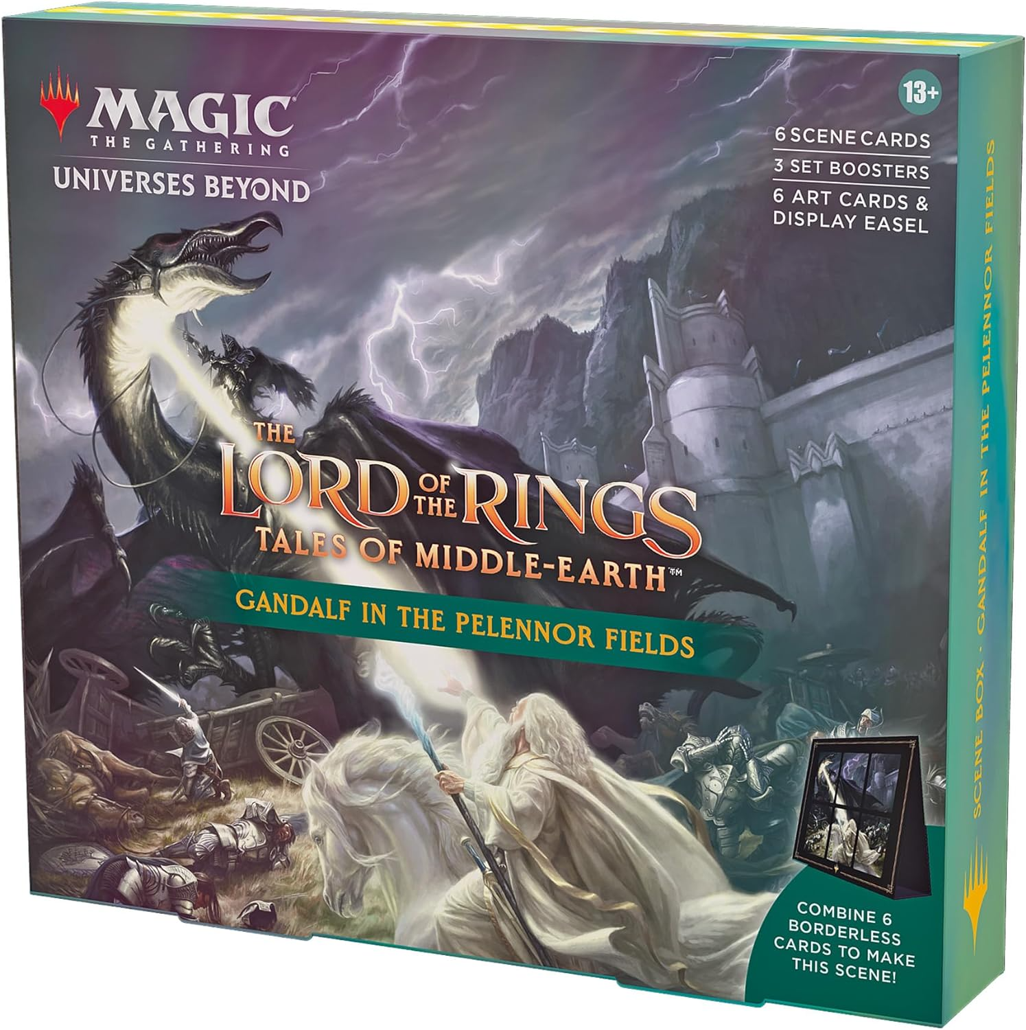 The Lord of the Rings: Tales of Middle-Earth Scene Box (Gandalf in the Pelennor Fields) | Yard's Games Ltd