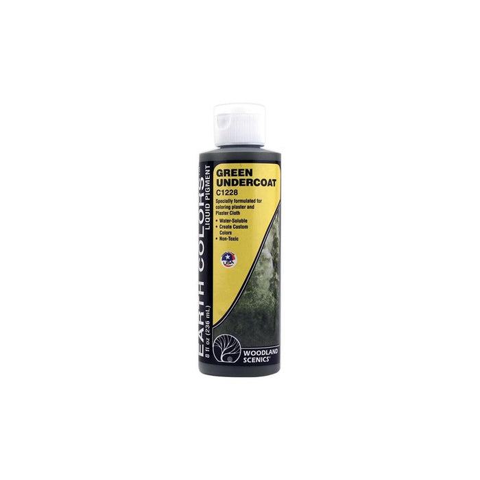 Green Undercoat Earth Colours Liquid Pigment 4 fl. oz.