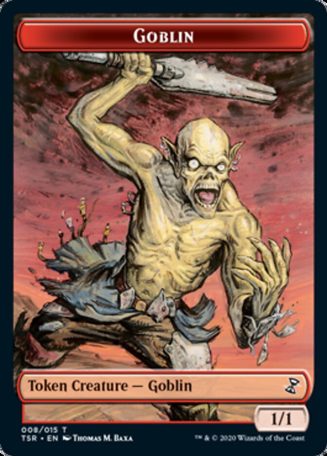 Goblin Token [Time Spiral Remastered Tokens] | Yard's Games Ltd