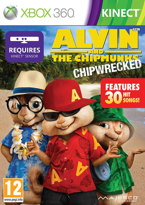 Kinect Alvin and The Chipmunks: Chipwrecked - Xbox 360