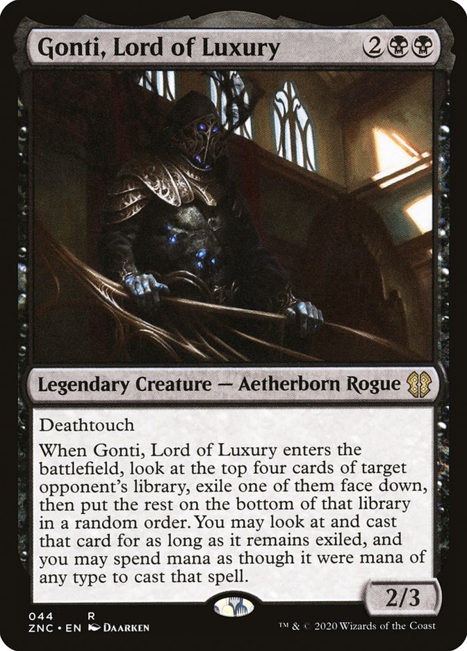 Gonti, Lord of Luxury [Zendikar Rising Commander] | Yard's Games Ltd