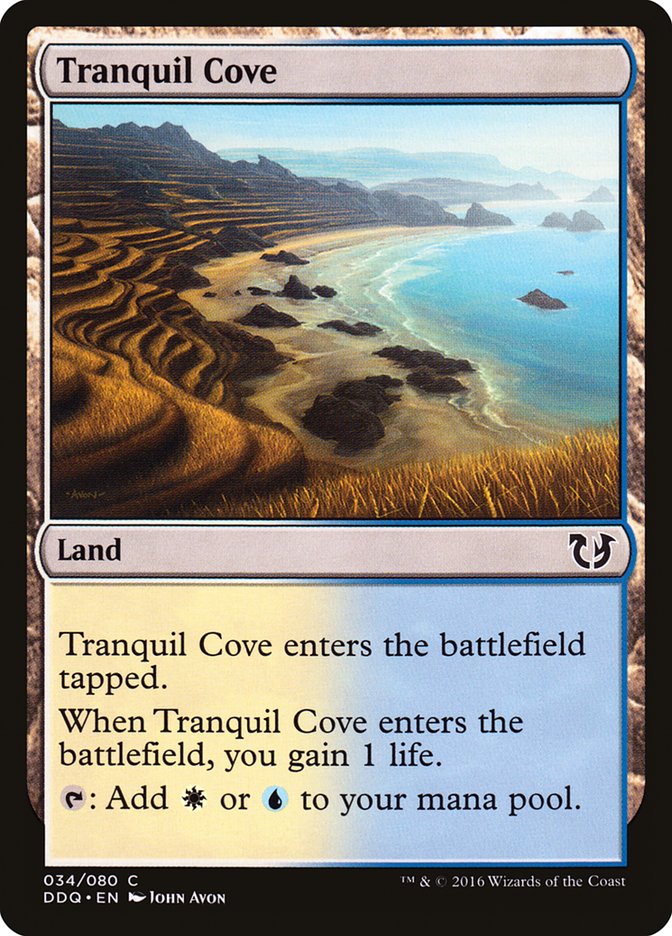Tranquil Cove [Duel Decks: Blessed vs. Cursed] | Yard's Games Ltd