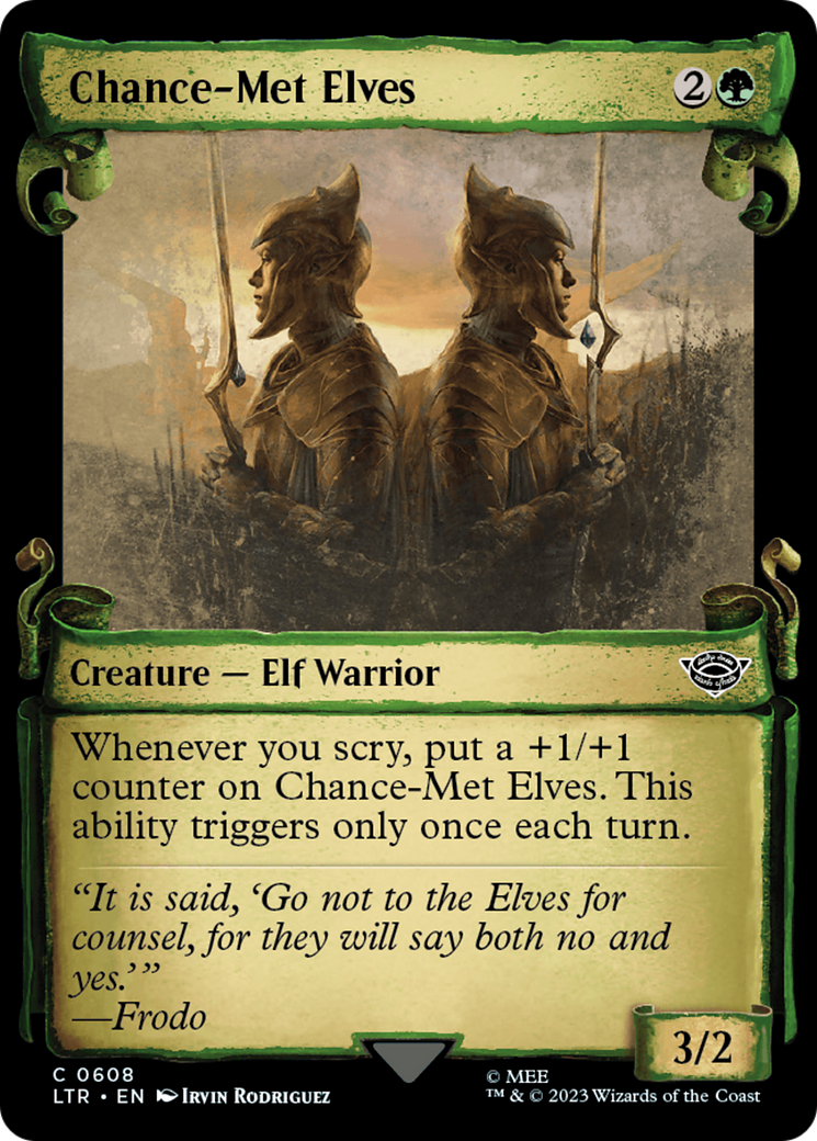Chance-Met Elves [The Lord of the Rings: Tales of Middle-Earth Showcase Scrolls] | Yard's Games Ltd