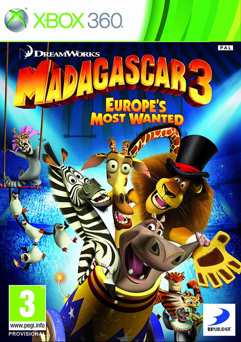 Madagascar 3 Europe's Most Wanted - Xbox 360