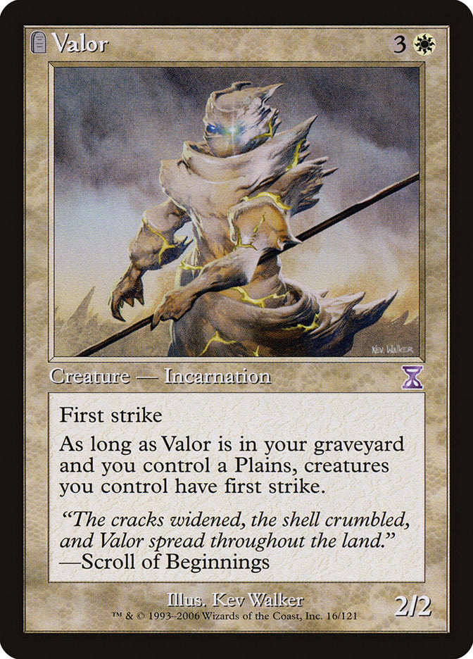 Valor [Time Spiral Timeshifted] | Yard's Games Ltd