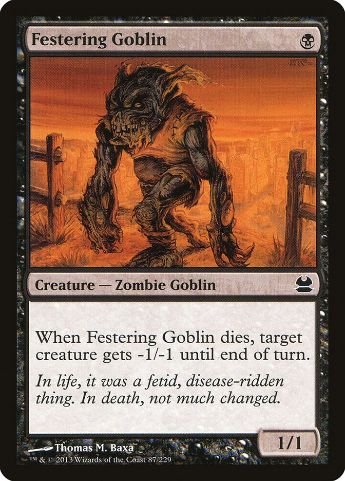 Festering Goblin [Modern Masters] | Yard's Games Ltd