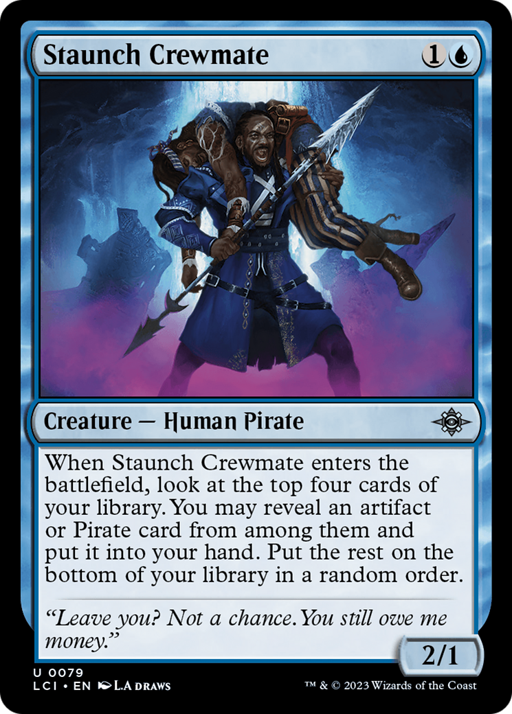 Staunch Crewmate [The Lost Caverns of Ixalan] | Yard's Games Ltd