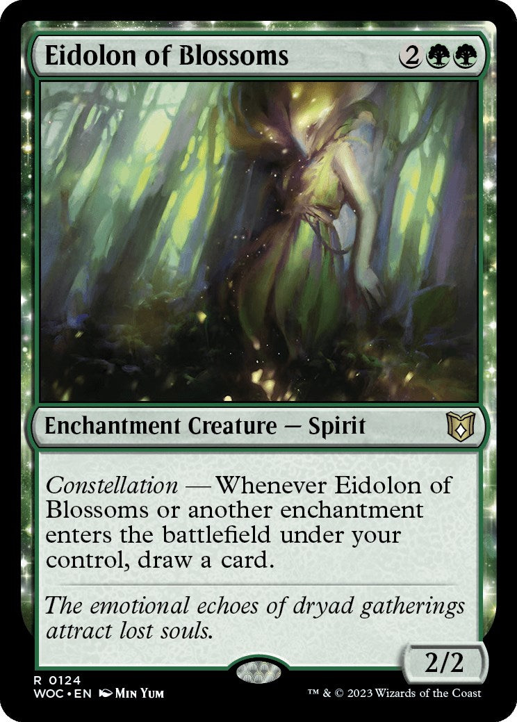 Eidolon of Blossoms [Wilds of Eldraine Commander] | Yard's Games Ltd