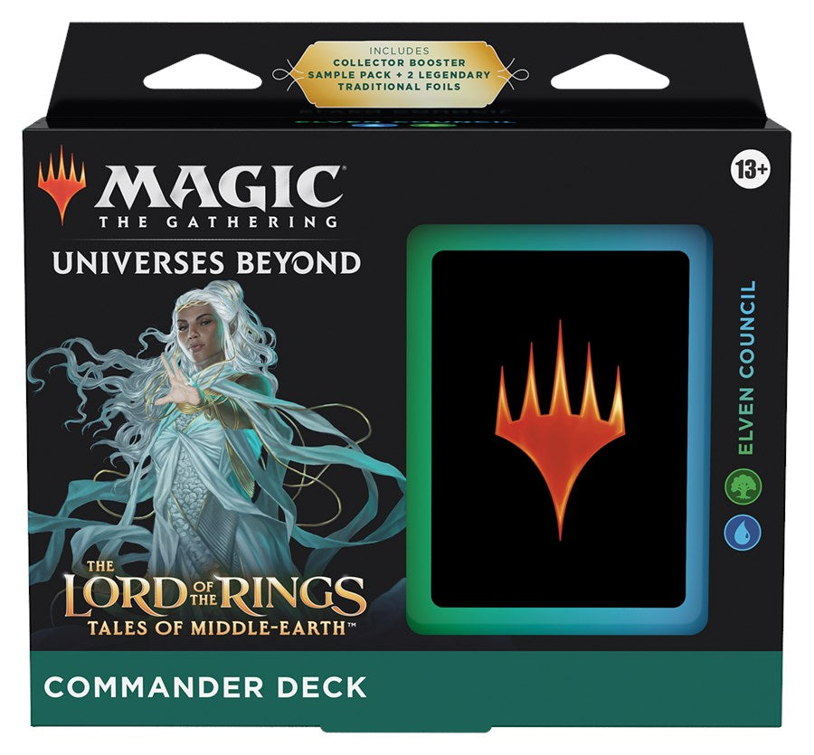 The Lord of the Rings: Tales of Middle-earth - Commander Deck (Elven Council) | Yard's Games Ltd