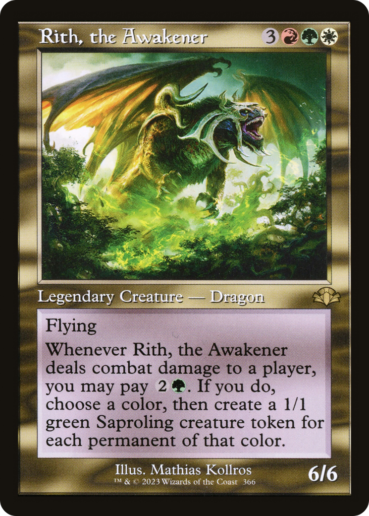 Rith, the Awakener (Retro) [Dominaria Remastered] | Yard's Games Ltd