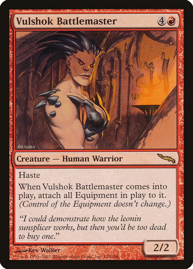 Vulshok Battlemaster [Mirrodin] | Yard's Games Ltd