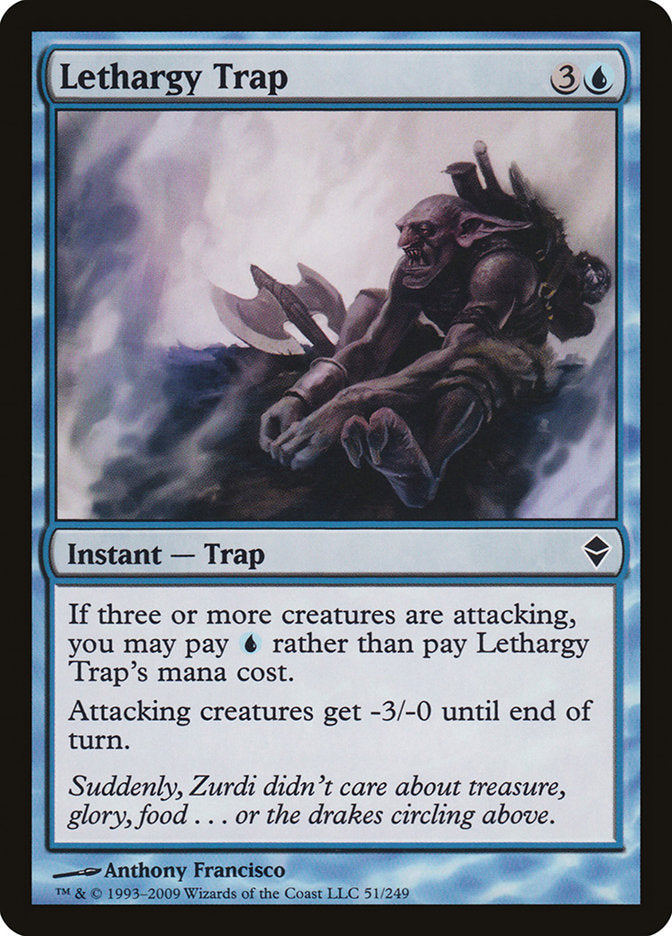 Lethargy Trap [Zendikar] | Yard's Games Ltd