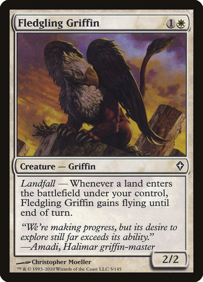 Fledgling Griffin [Worldwake] | Yard's Games Ltd