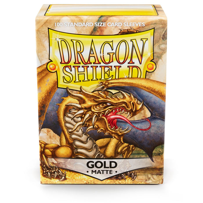 Dragon Shield Standard Matte Gold ‘Gygex’ – (100ct)