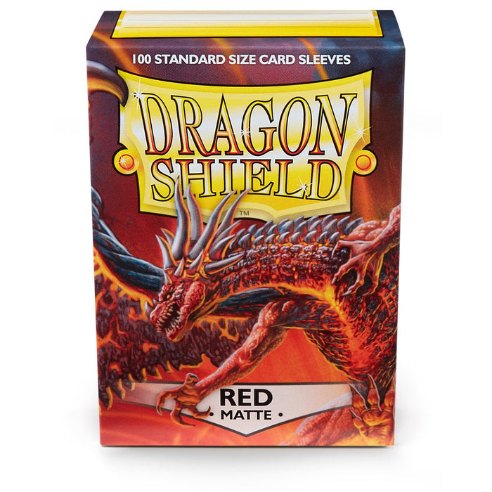 Dragon Shield Standard Matte Red ‘Moltanis’ – (100ct)