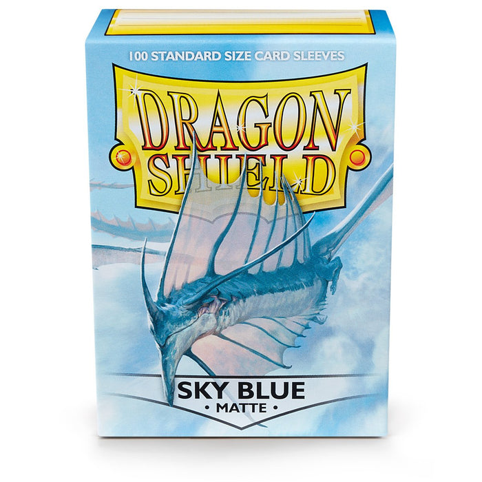 Dragon Shield Standard Matte Sky Blue ‘Strata’ – (100ct)